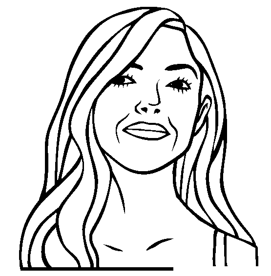 Amanda Seyfried Coloring Page | Online Coloring